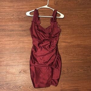 Emerald Sundae Red homecoming dress